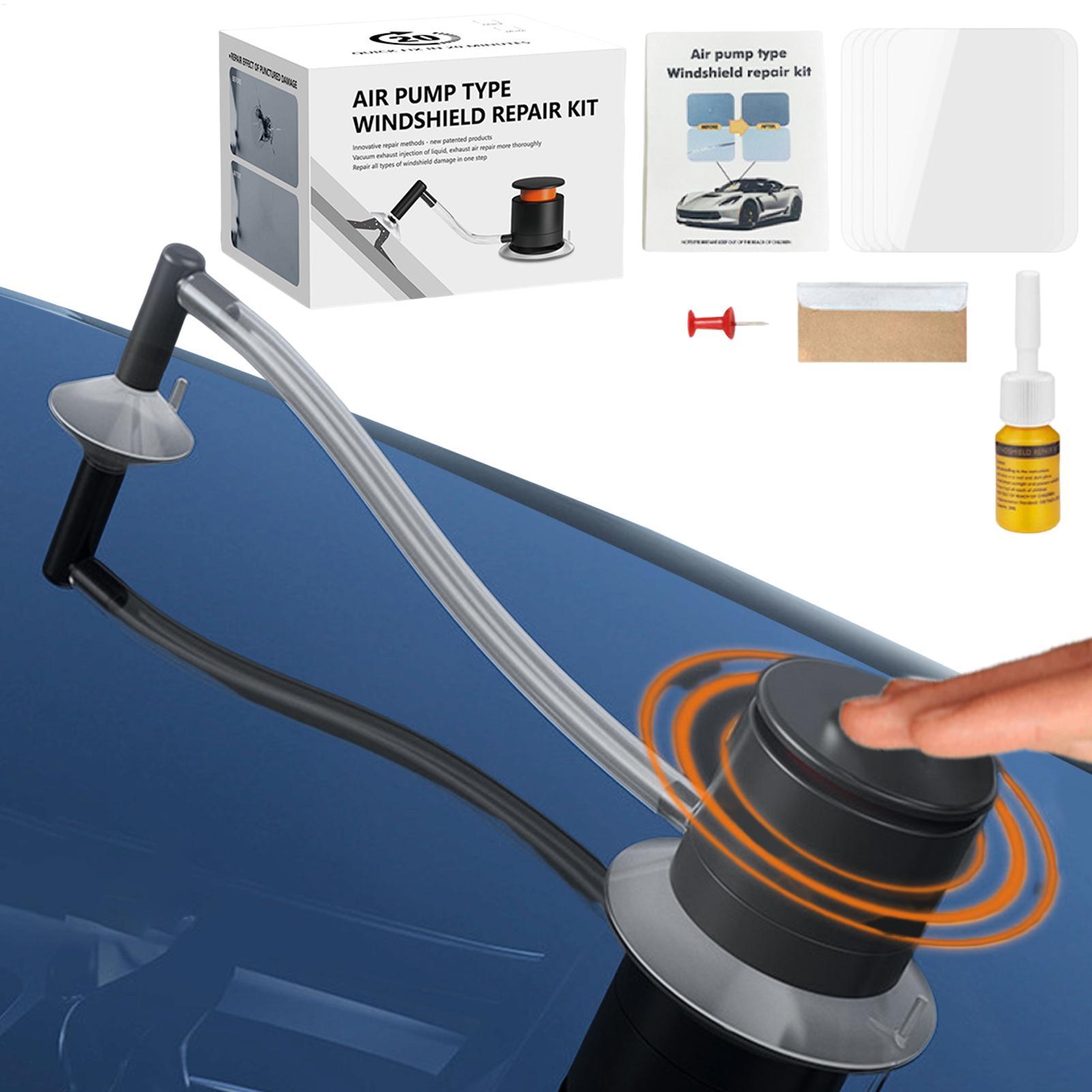 Glass Cleaner Streak - Zestaw do naprawy szyb samochodowych, nano