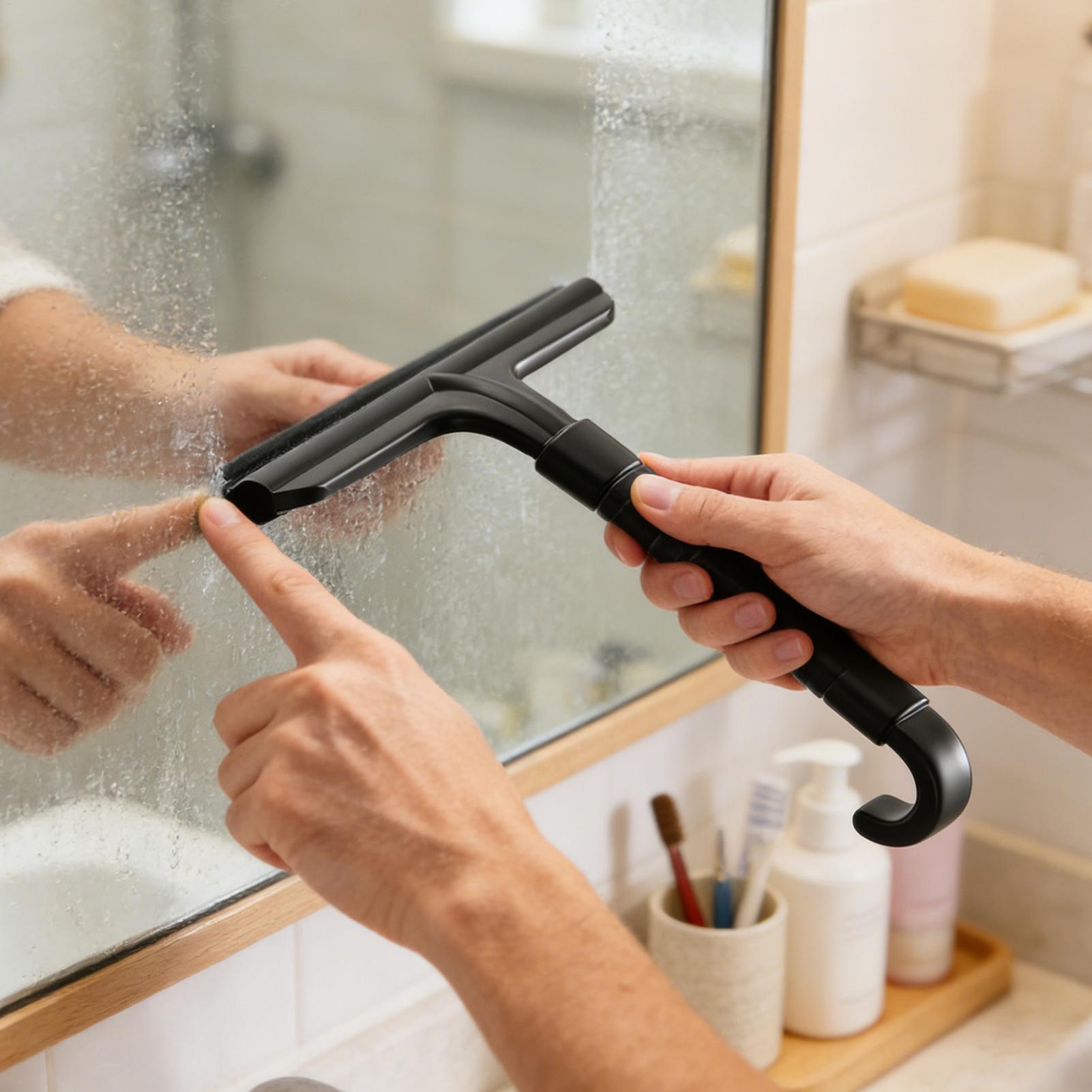 Glass Cleaner Streak - Ściągaczka do prysznica, do czyszczenia szklanych