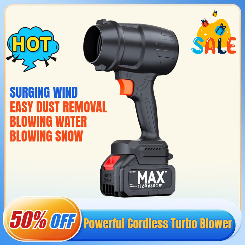 Dryer Car Blower - Mocna 21V Bezprzewodowa Dmuchawa Turbo, Ręczny