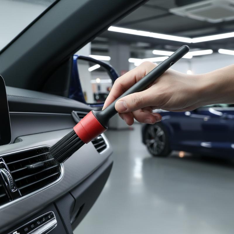Interior Detailing Kit - 6-częściowy zestaw szczotek do detailingu samochodu,