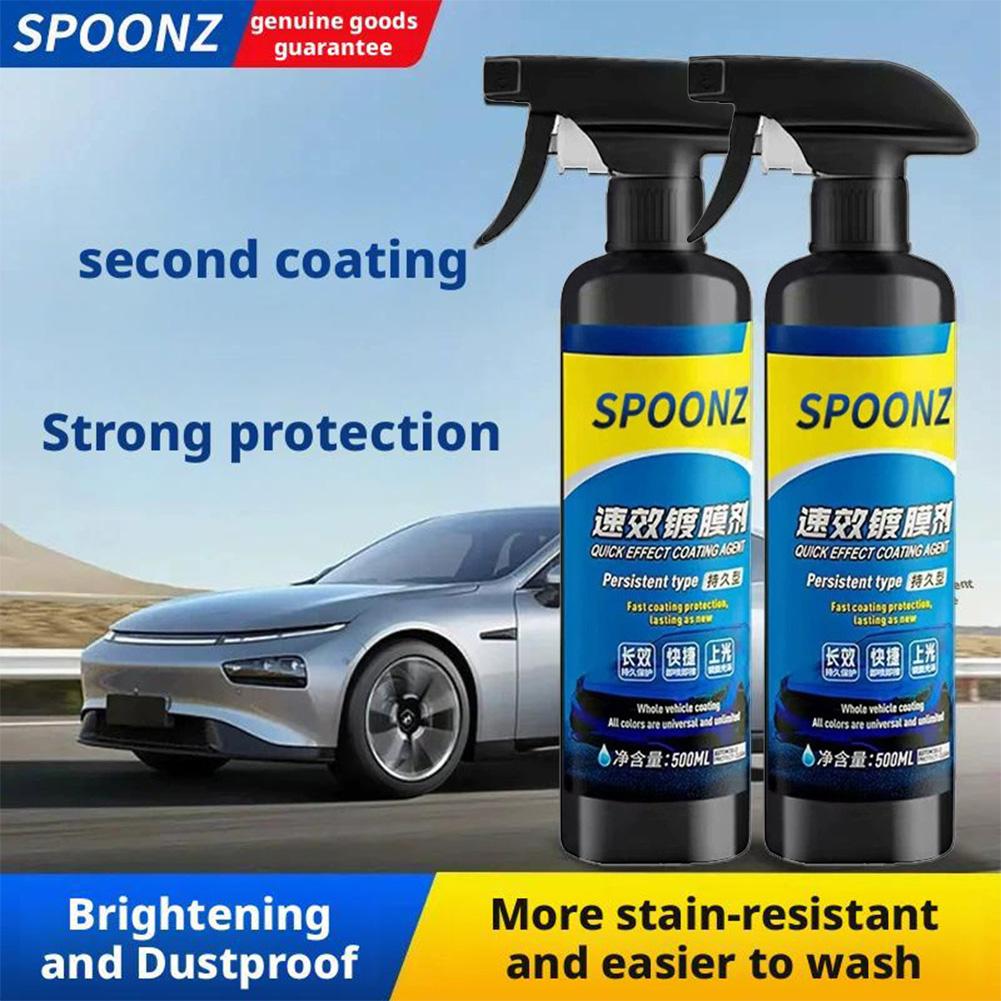 Car Wax Ceramic Coating - 500ml Spray do powlekania samochodu Nano