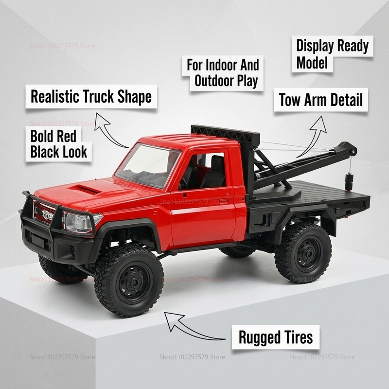 RC Rock Crawler 4x4 MN82T RC O – Dirt Brush Interior recenzja i cena