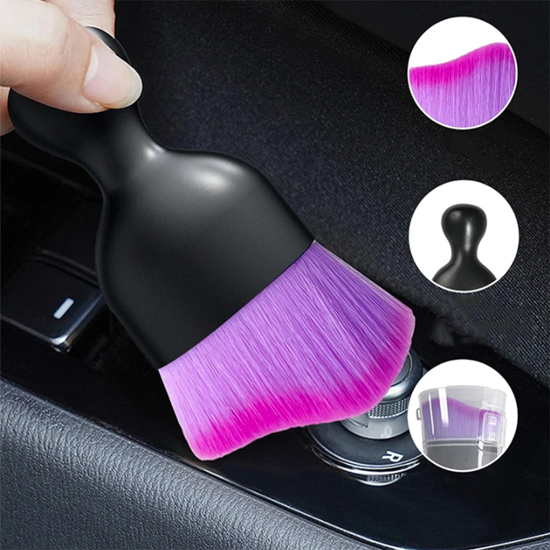 Fioletowa miękka szczotka do c – Interior Detailing Kit recenzja i cena